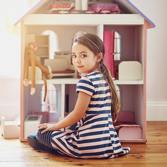 Playing with dollhouses is more than just play; it's essential for children. - PlayMaysie